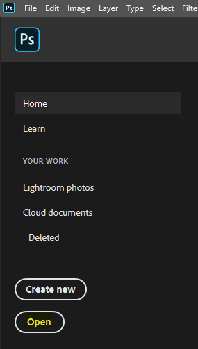 Open a SharePoint document from Adobe Photoshop